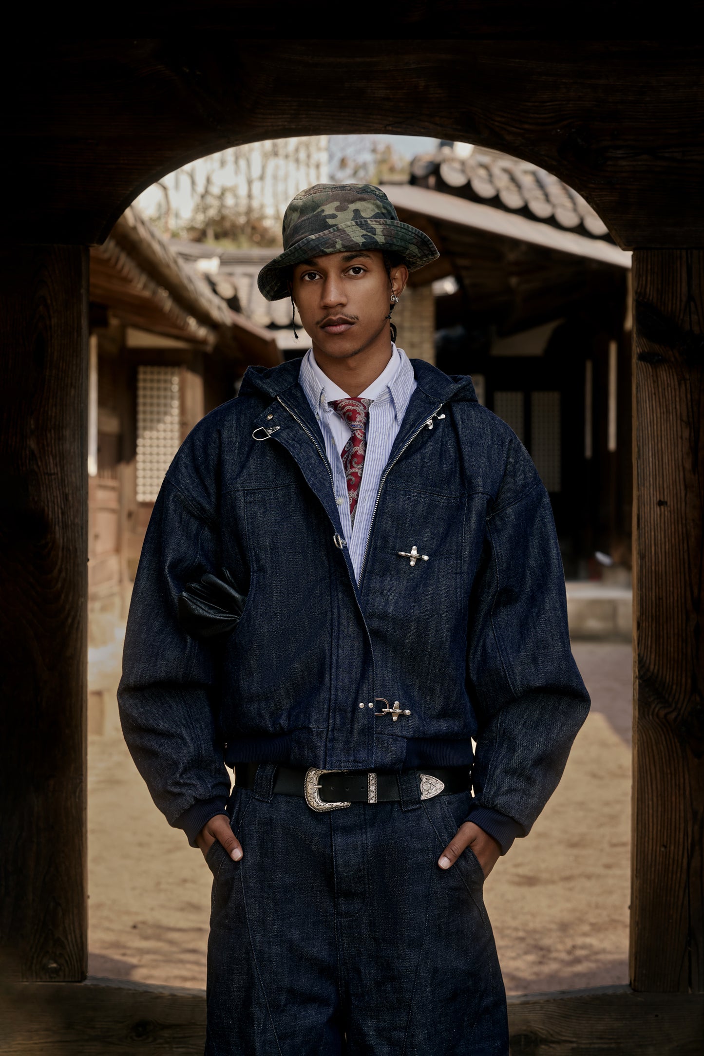 Okayama 15oz Raw Japanese Denim Clasp Jacket
