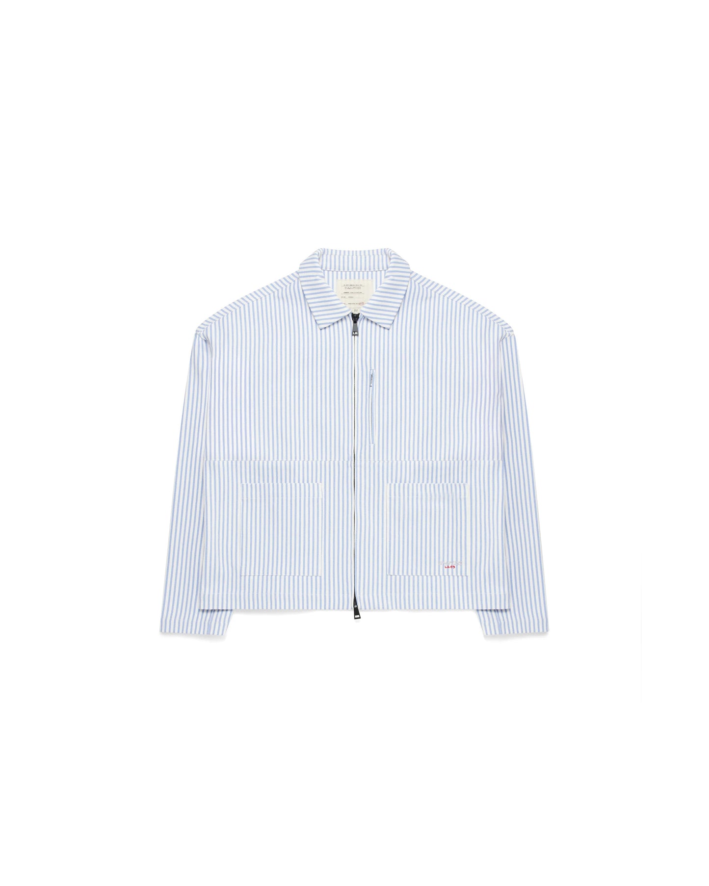 Tomokazu Pinstripe Canvas Workwear Jacket