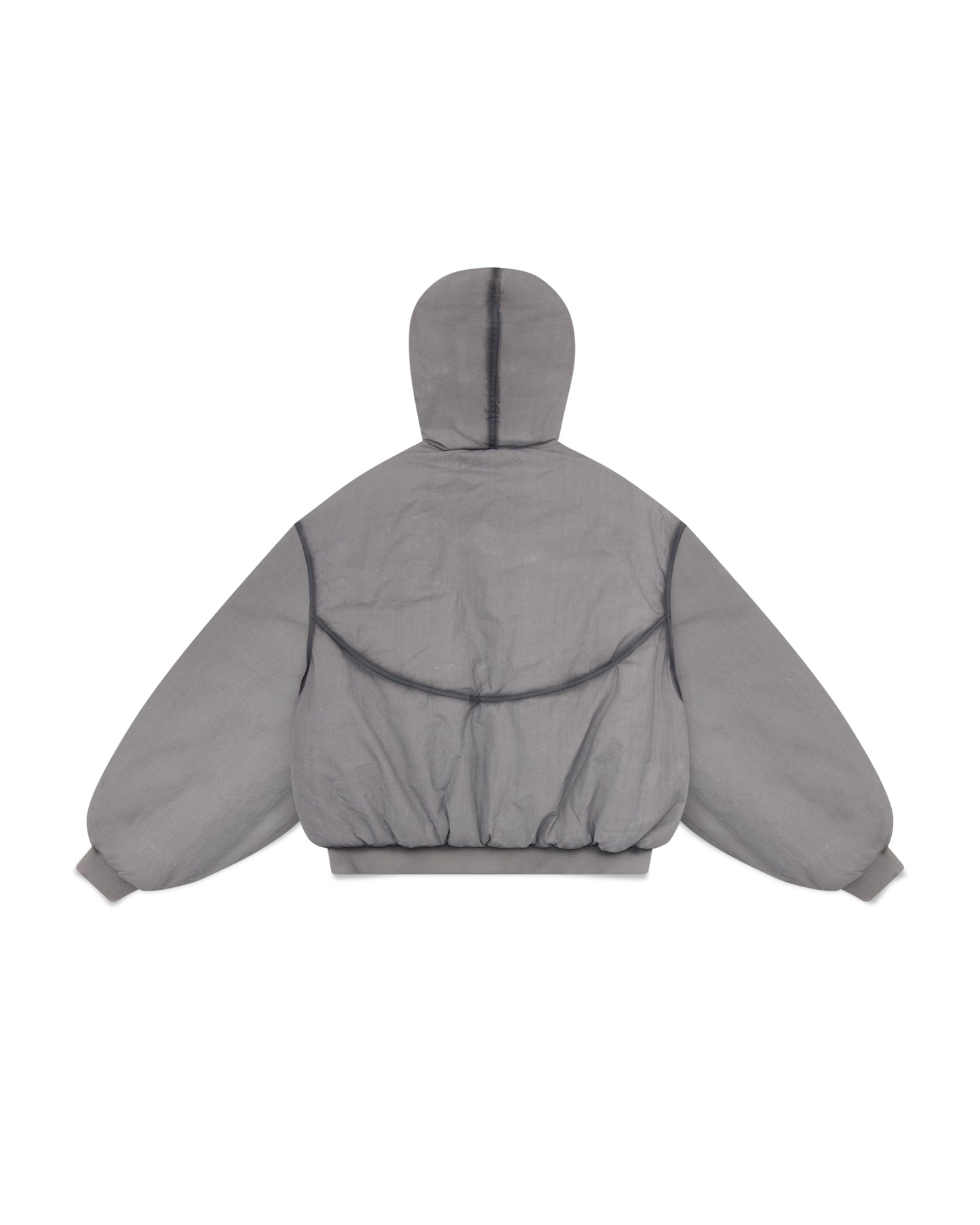 Ishigaki Grey A1 Bomber Puffer Jacket