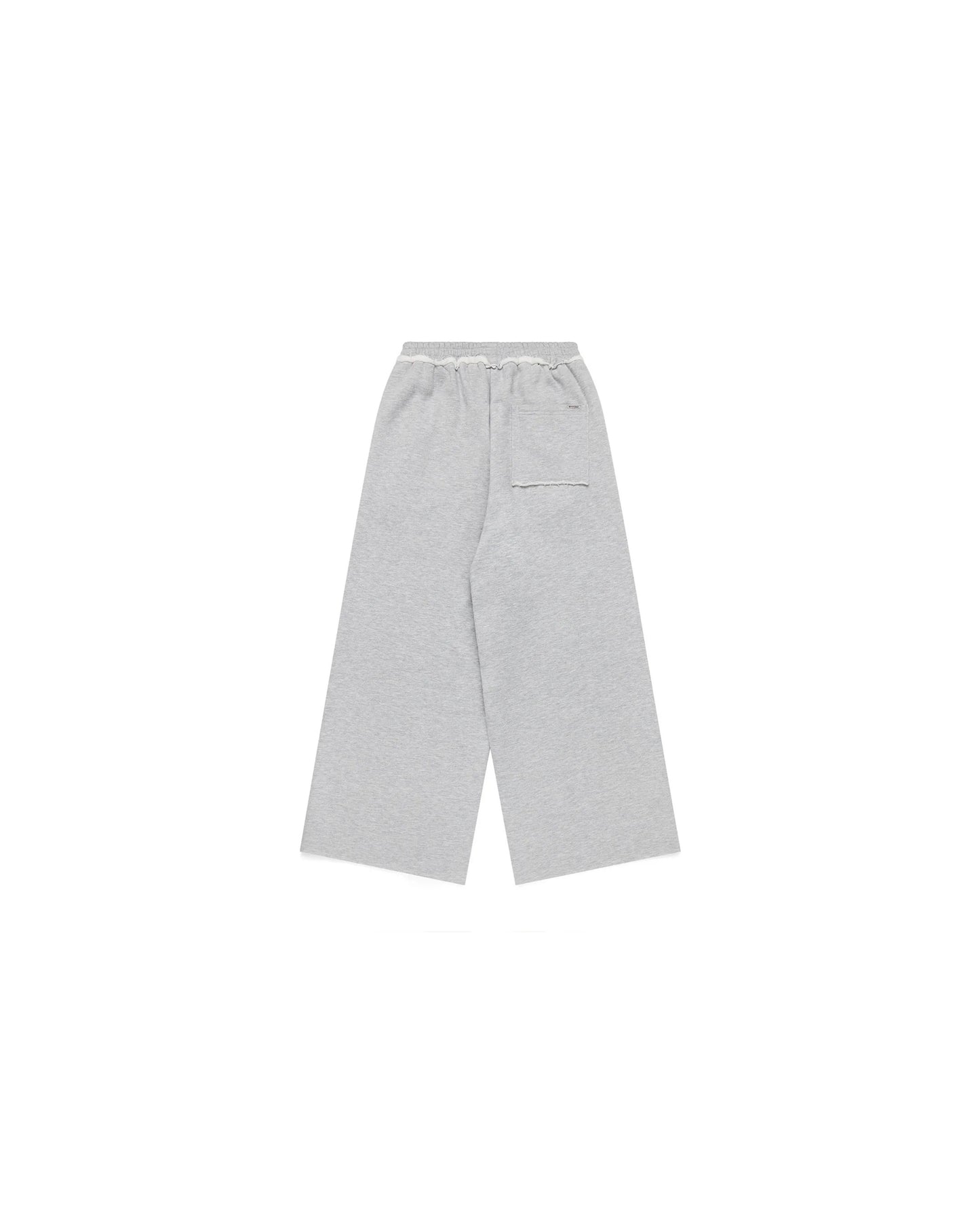 Nichijō Wide Leg Light Grey Cotton Sweatpants