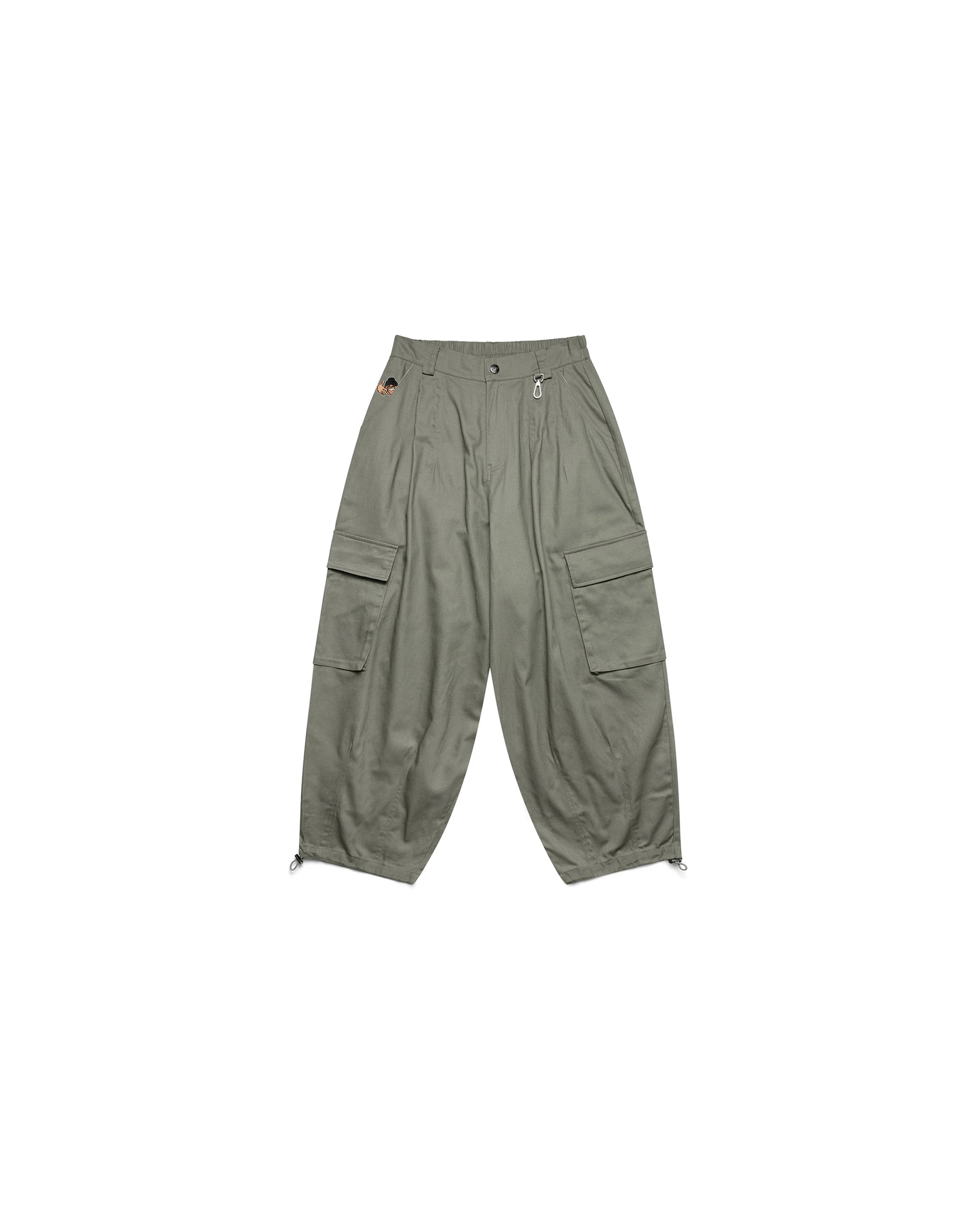 パンツ CHIE Ichigo Ichie Balloon Pants Khaki Green – Shinzo