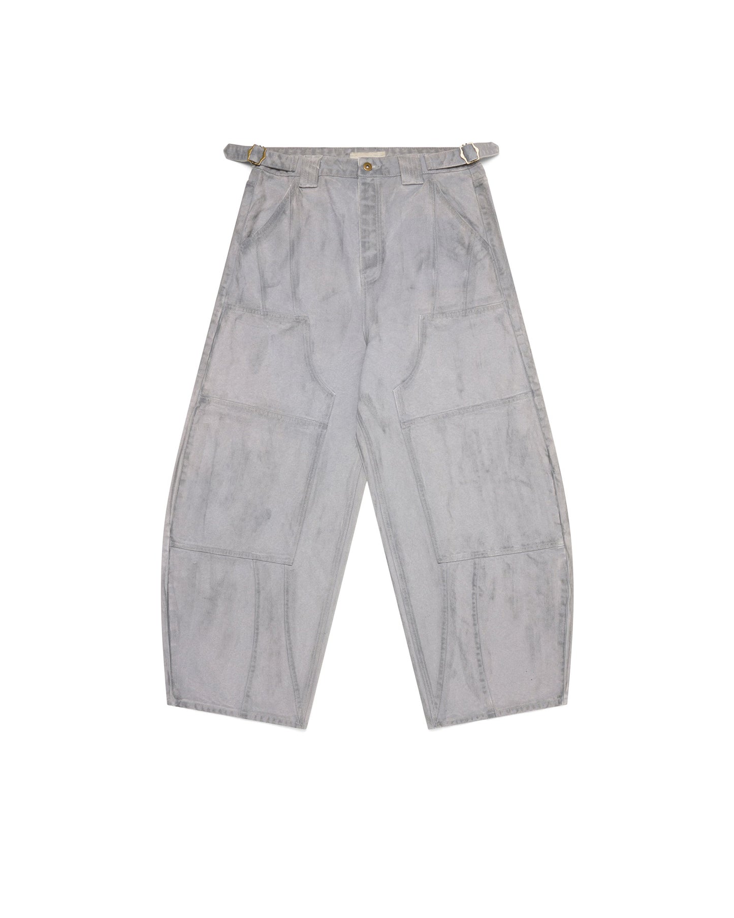 Shokunin 15oz Canvas Double Knee Pants Grey