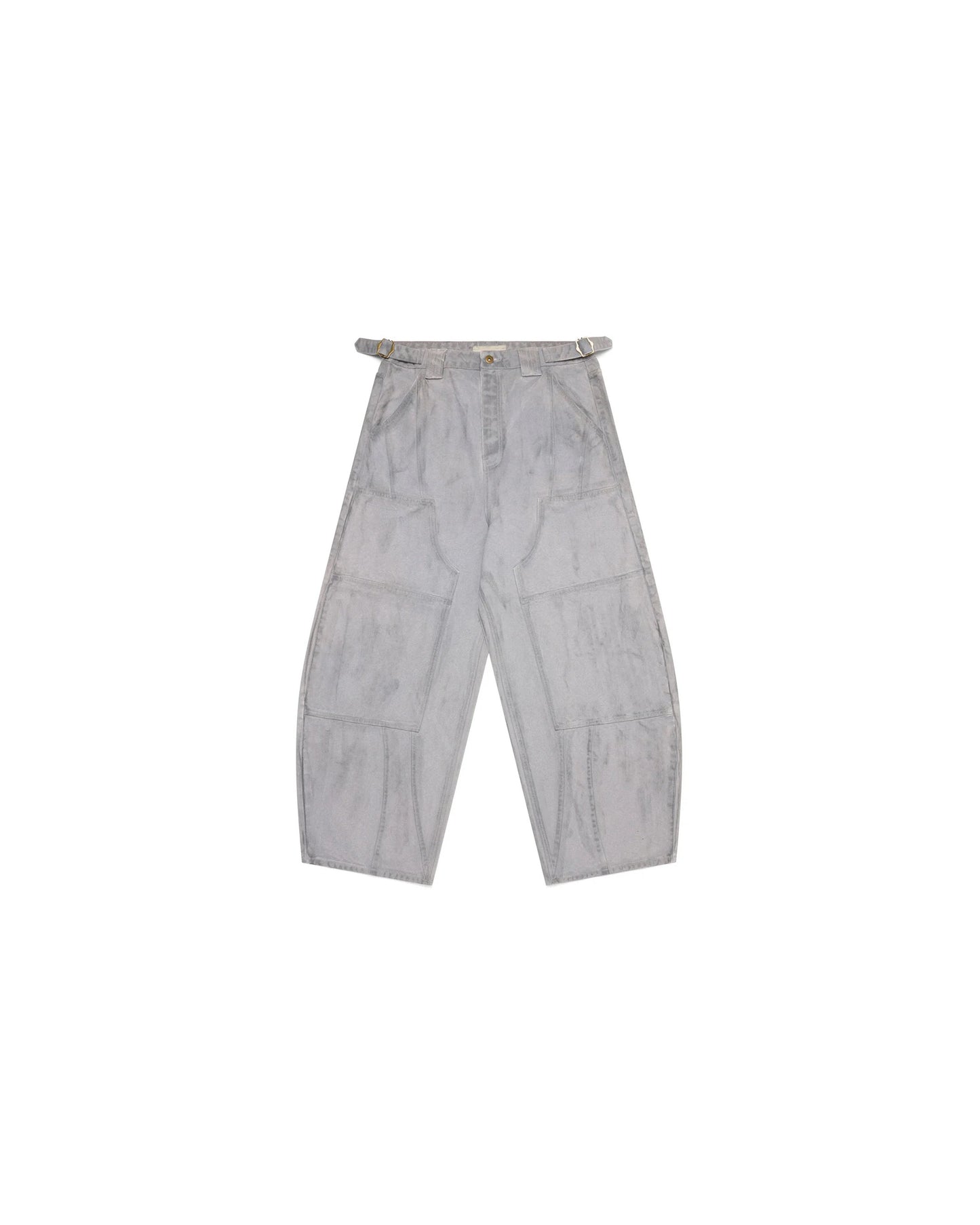Shokunin 15oz Canvas Double Knee Pants Grey
