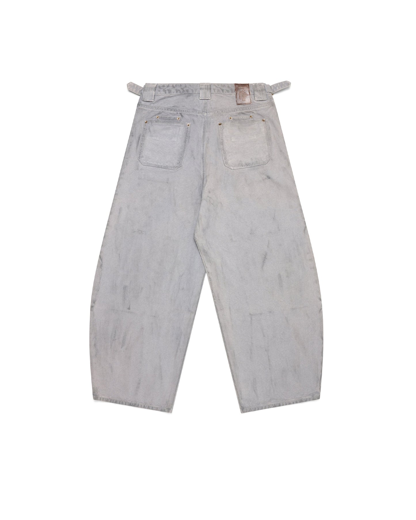 Shokunin 15oz Canvas Double Knee Pants Grey