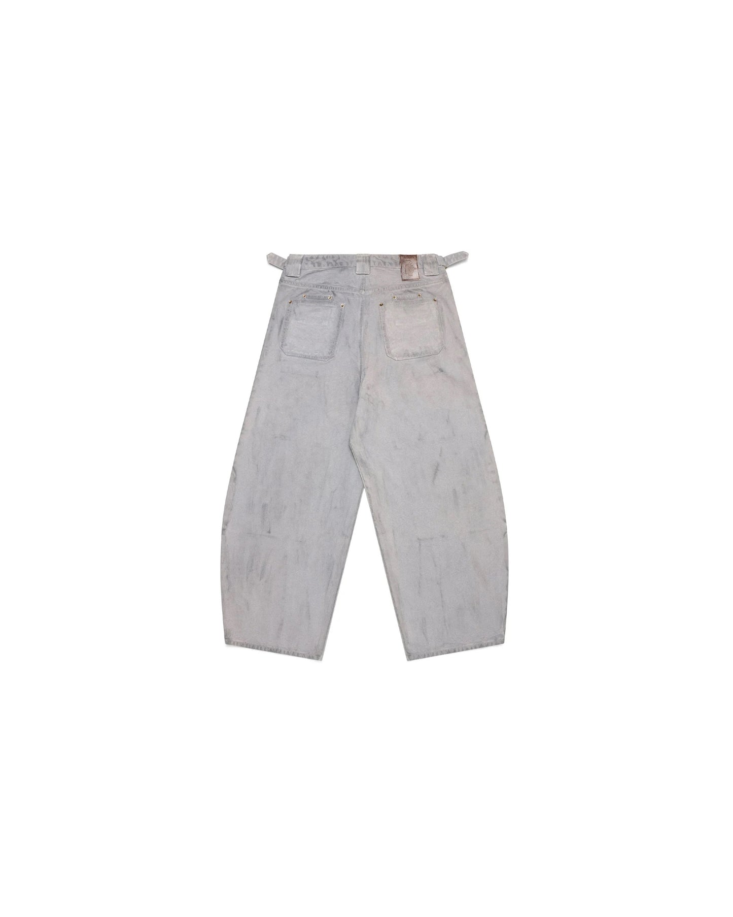Shokunin 15oz Canvas Double Knee Pants Grey