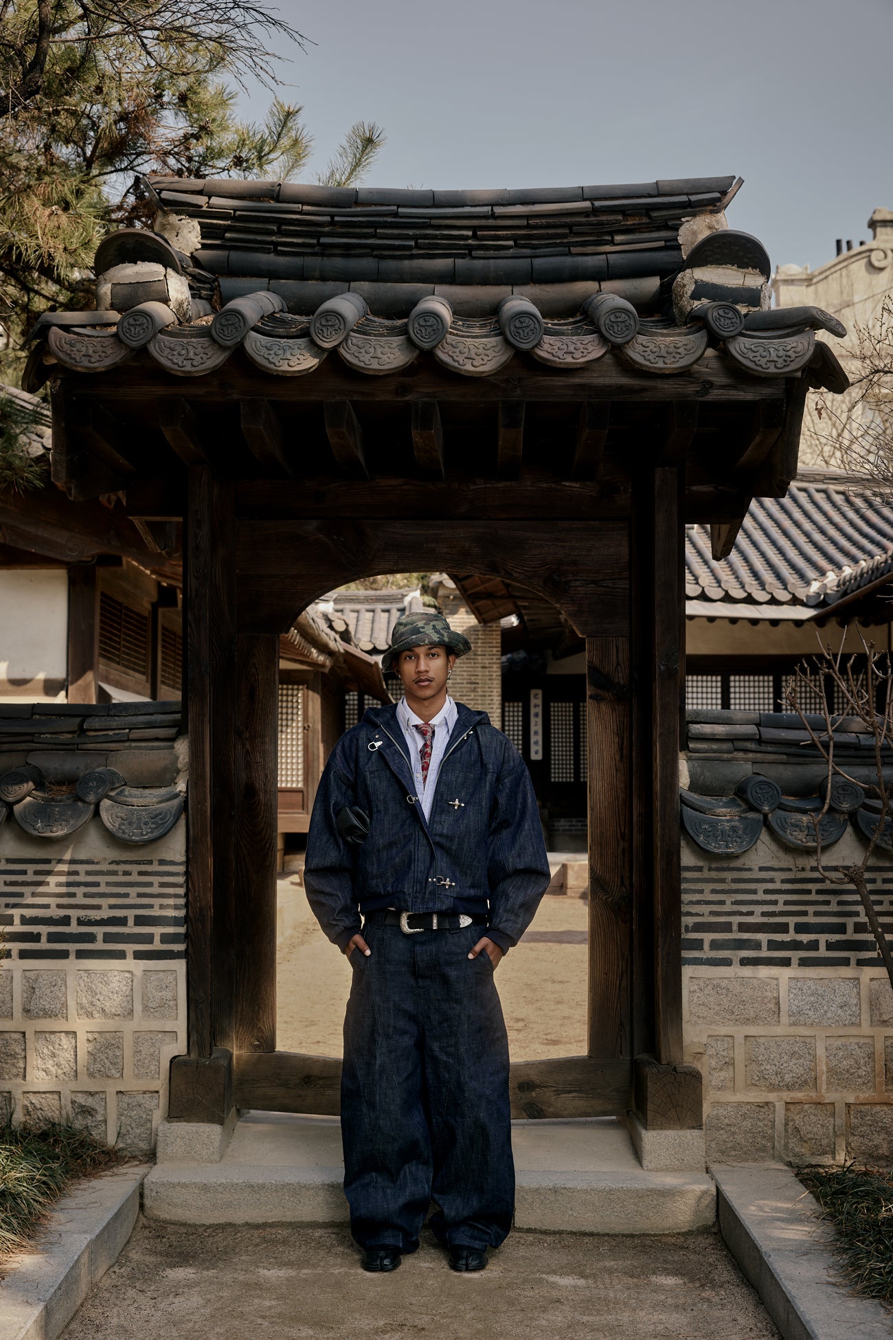 Okayama 15oz Raw Japanese Denim Clasp Jacket