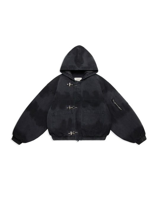 Shige 15oz Canvas Clasp Bomber Jacket