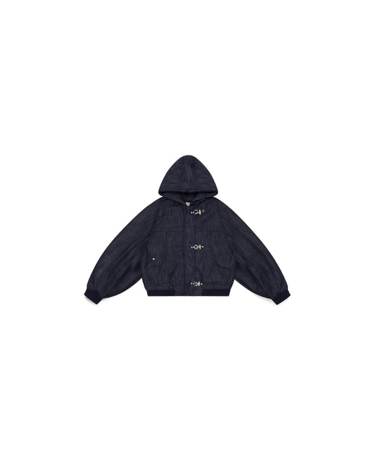 Okayama 15oz Raw Japanese Denim Clasp Jacket