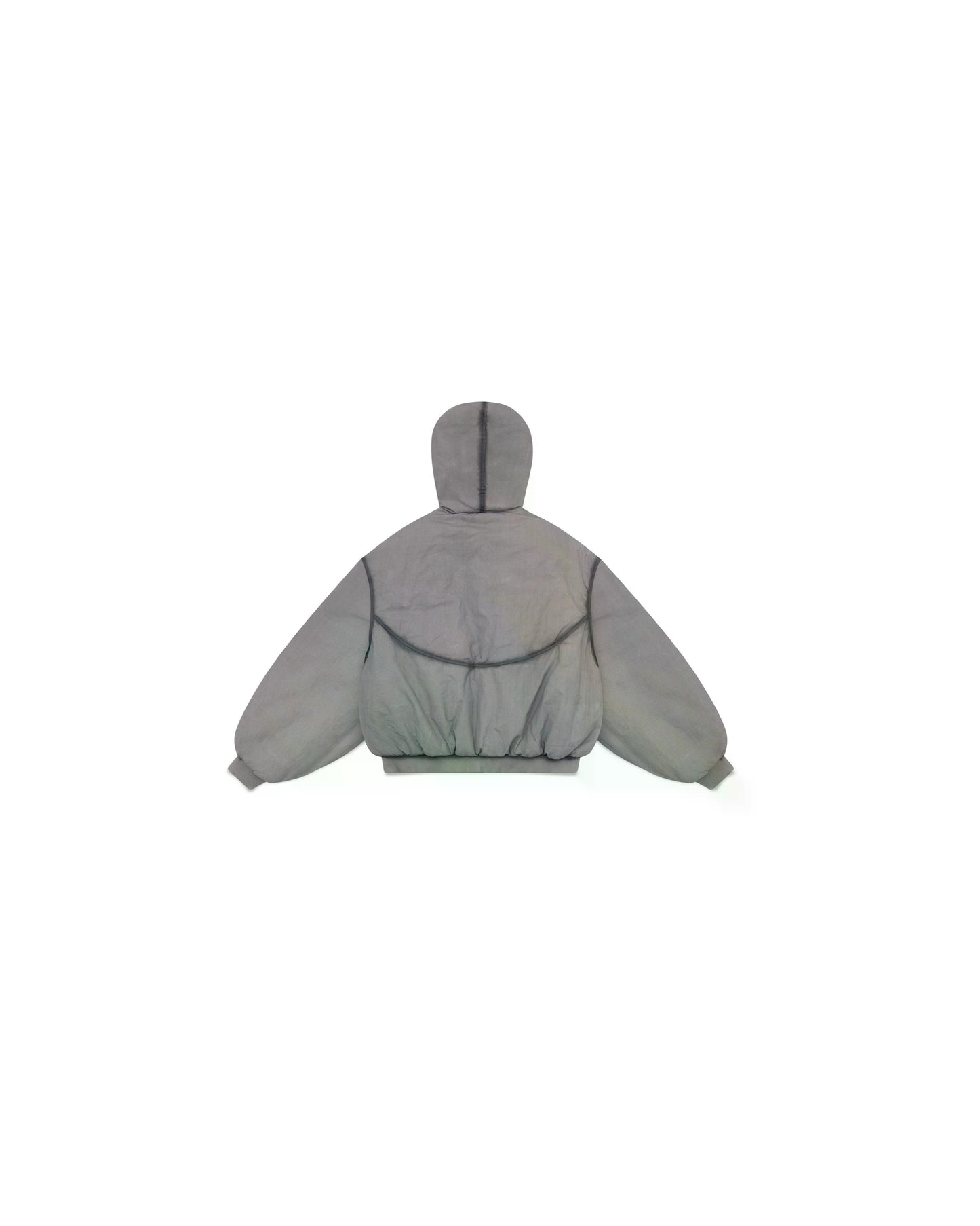 Ishigaki Grey A1 Bomber Puffer Jacket