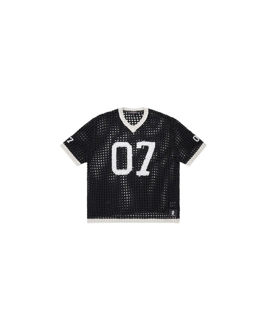 Shibui Hand Crocheted Knit Jersey Shirt
