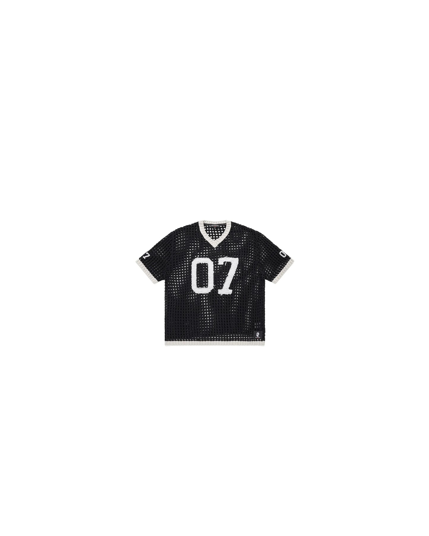 Shibui Hand Crocheted Knit Jersey Shirt
