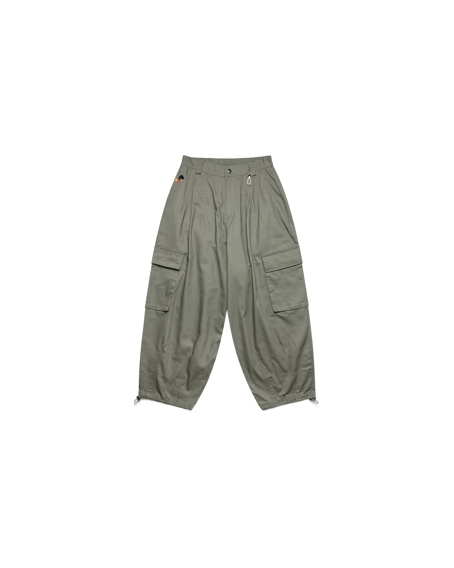 Ichigo Ichie Balloon Pants Khaki Green